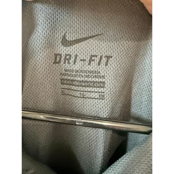 Nike Dri Fit Men's Polo Gray Size XL Golf Athleisure Short Sleeve Sport - Picture 4 of 7